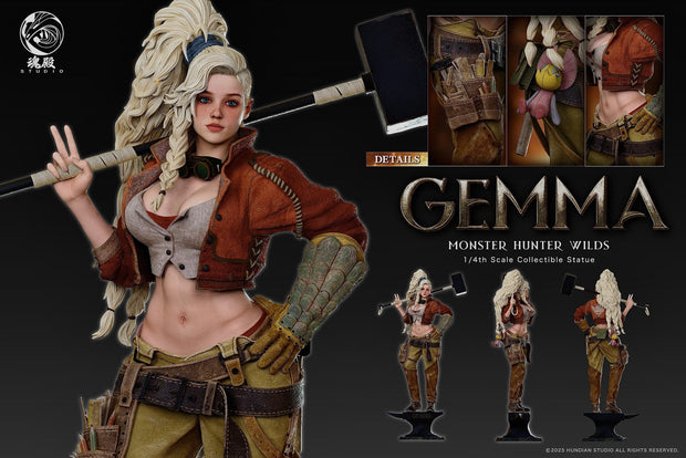 [Pre-Order] HunDian Studio - Statue - Monster Hunter - Gemma
