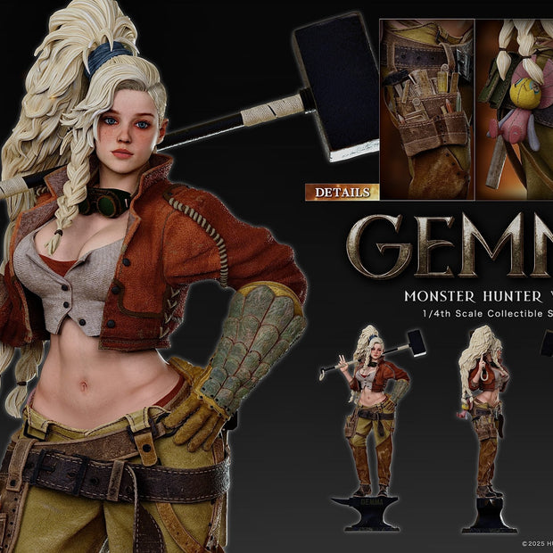[Pre-Order] HunDian Studio - Statue - Monster Hunter - Gemma
