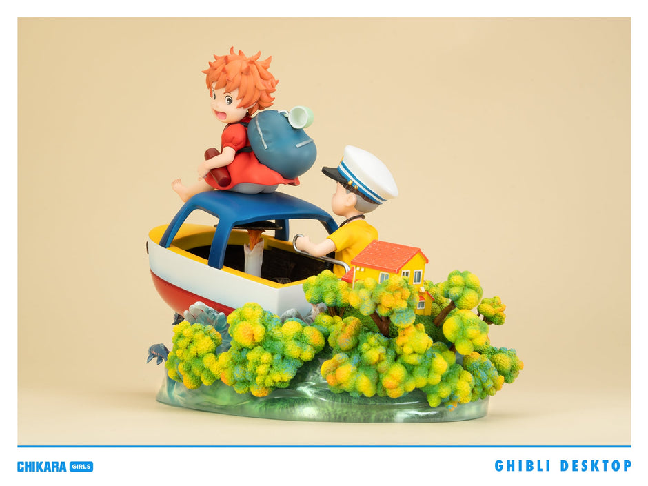 [Pre-Order] CHIKARA Studio  - Statue - Ponyo on the Cliff - Desktop Series Ponyo on the Cliff