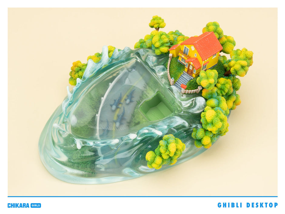 [Pre-Order] CHIKARA Studio  - Statue - Ponyo on the Cliff - Desktop Series Ponyo on the Cliff