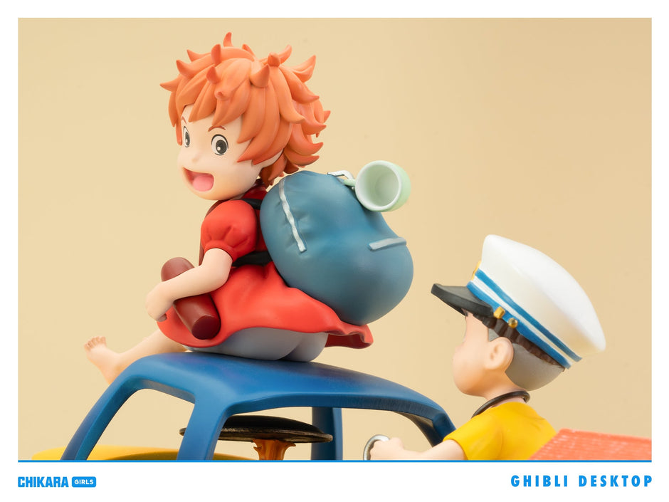 [Pre-Order] CHIKARA Studio  - Statue - Ponyo on the Cliff - Desktop Series Ponyo on the Cliff