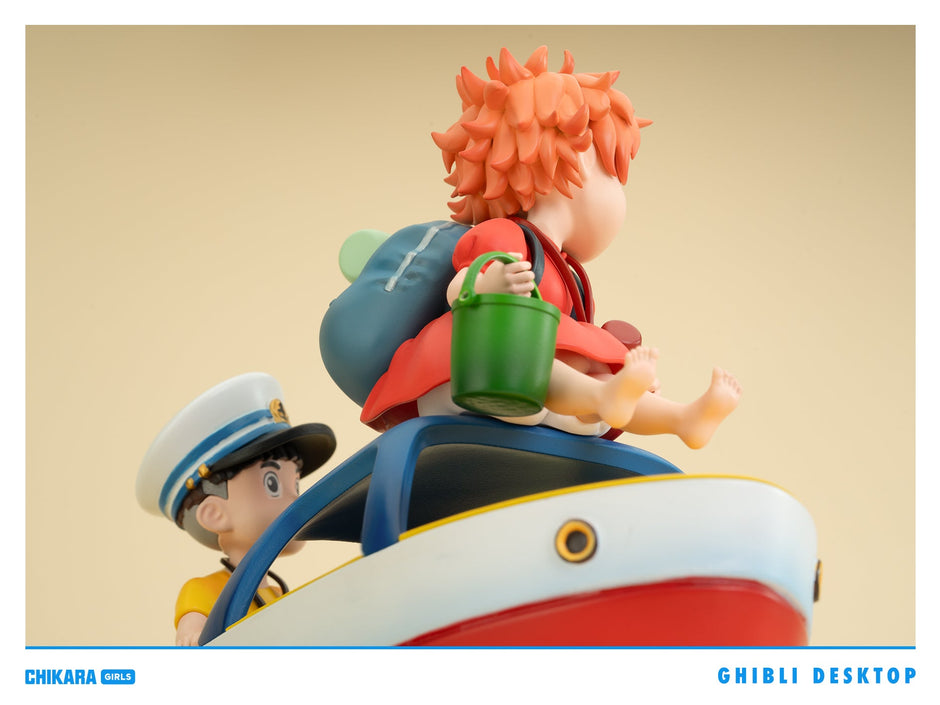 [Pre-Order] CHIKARA Studio  - Statue - Ponyo on the Cliff - Desktop Series Ponyo on the Cliff