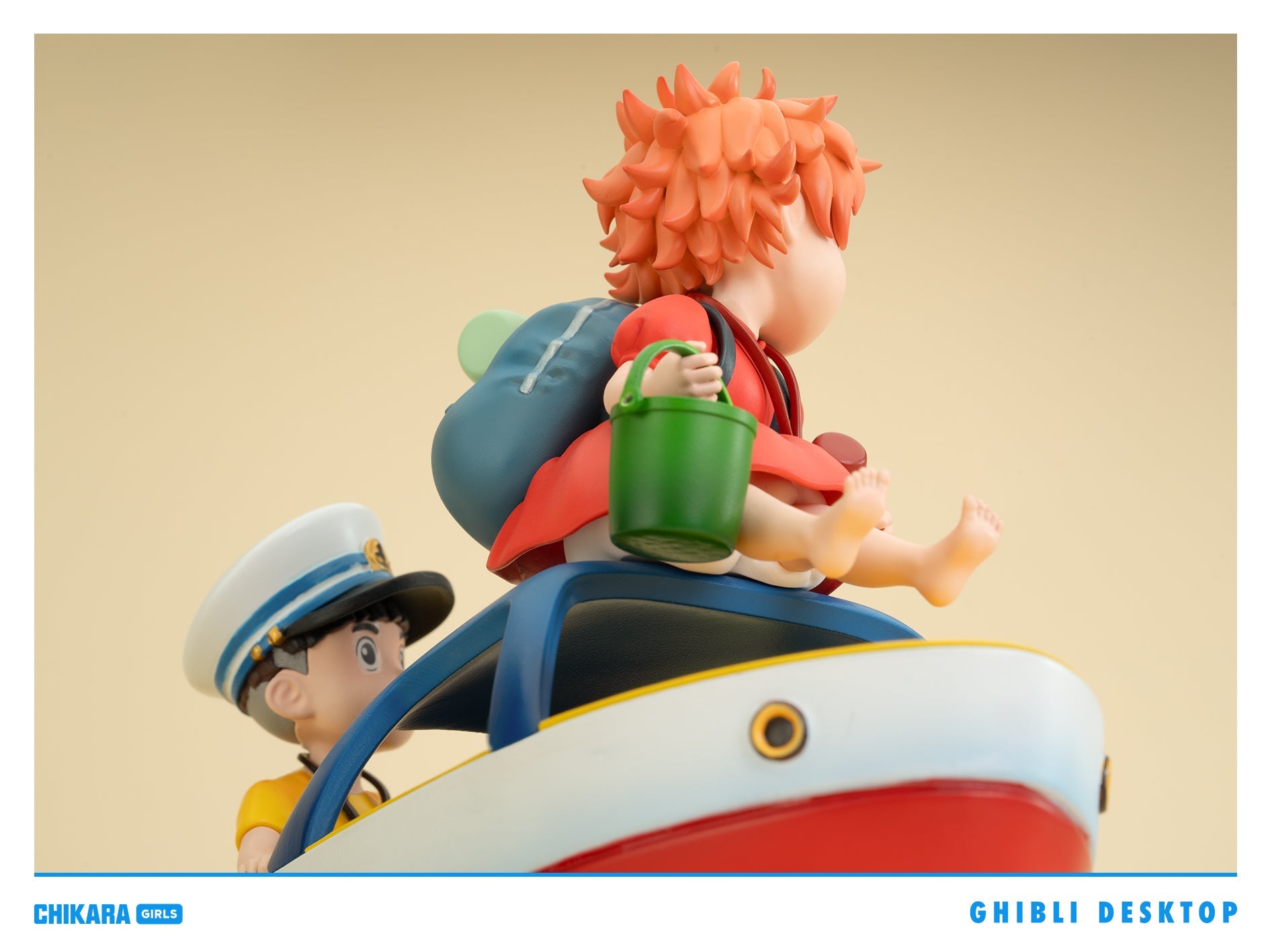[Pre-Order] CHIKARA Studio  - Statue - Ponyo on the Cliff - Desktop Series Ponyo on the Cliff
