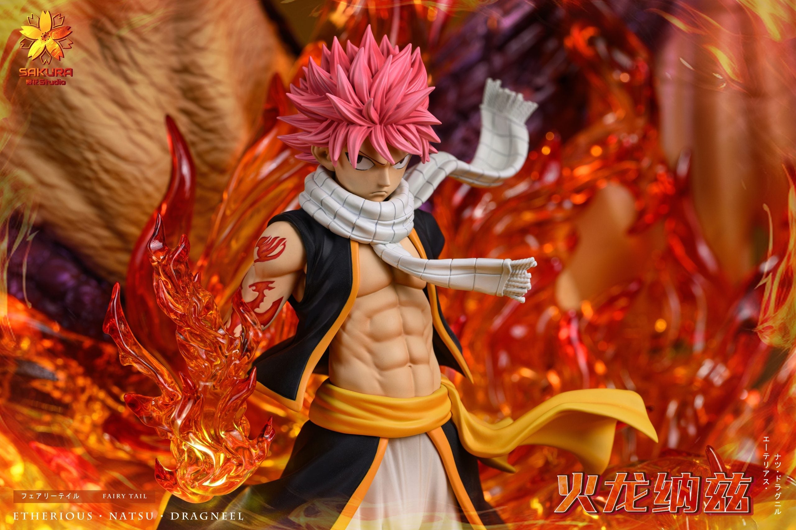 [Pre-Order Closed] Sakura Studio - Statue - Fairy Tail - 01 The Fire Dragon Natsu Dragneel