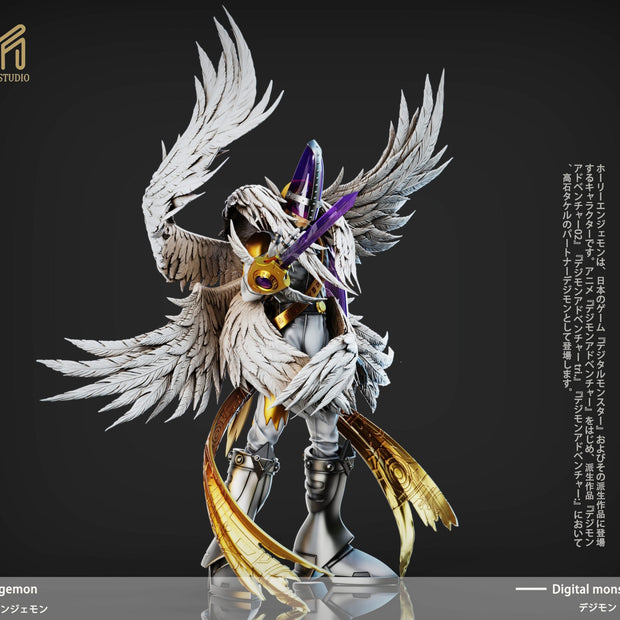 [Pre-Order Closed] Mine Studio - Statue - Digimon - Ultimate 02 Holy Angemon