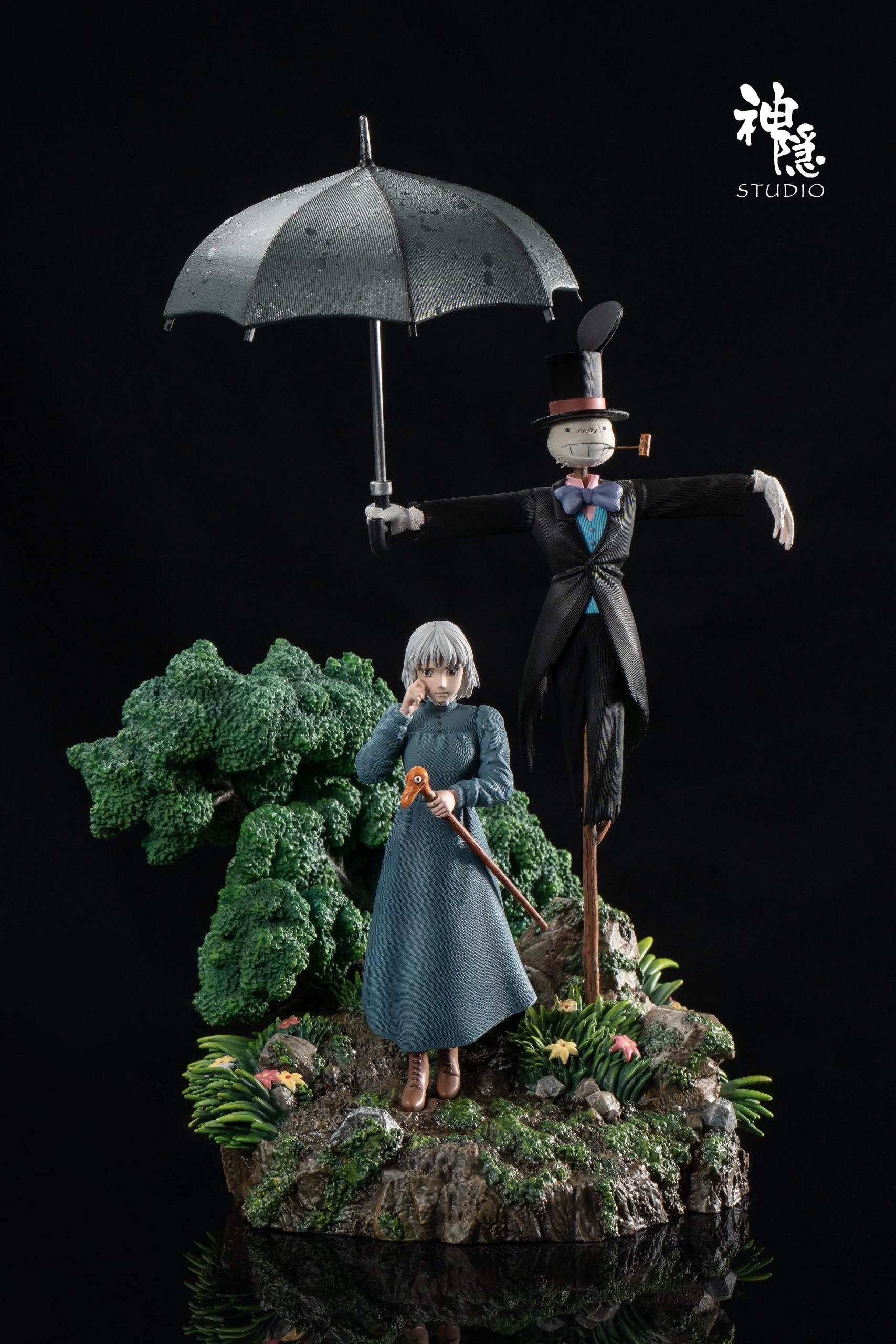 [Warehouse in Stock] Shen Yin Studio - Statue - Howl's Moving Castle - Silhouette Moment Series Turnip Head's Guardian