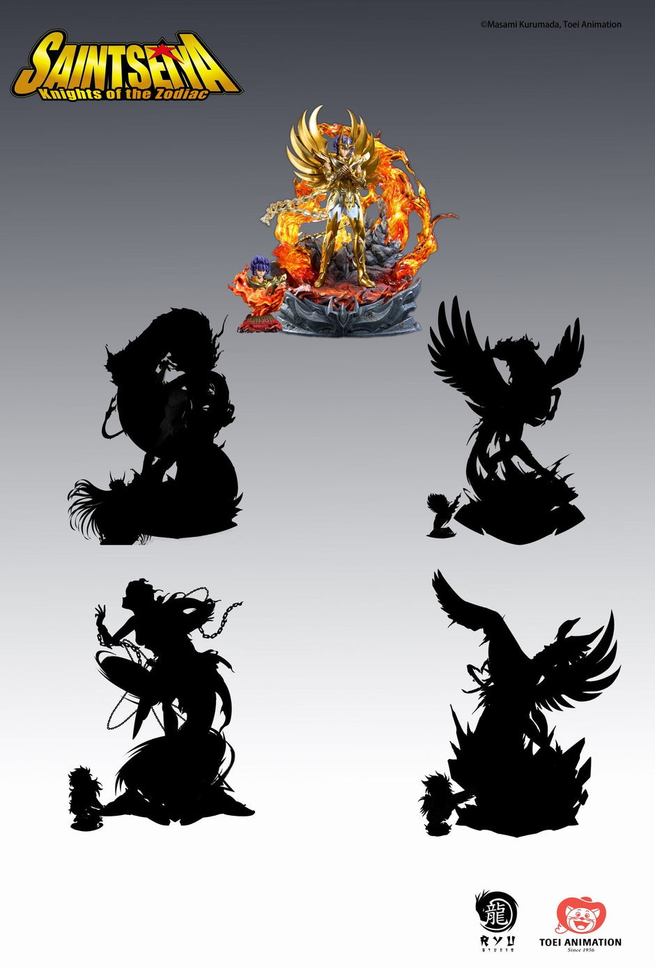 [Pre-Order] Ryu Studio - Statue - Saint Seiya - Ikki (Licensed)