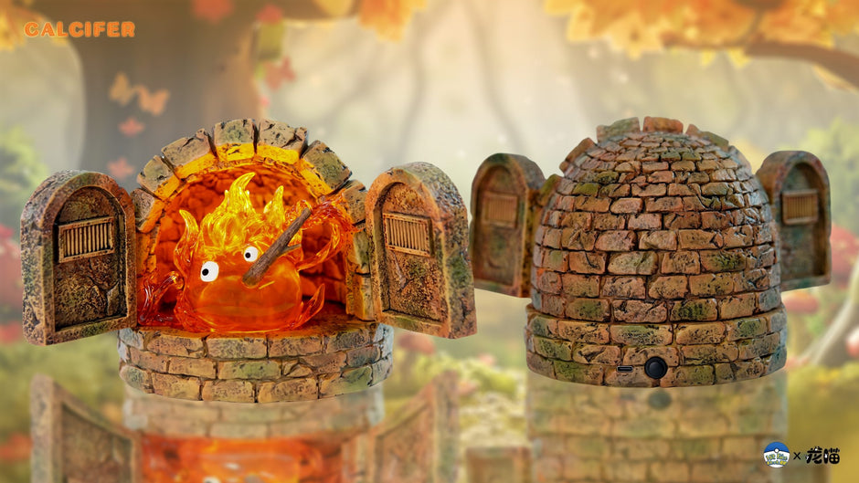 [Pre-Order] Hit Face Studio - Statue - Howl's Moving Castle - Hayao Miyazaki Fortune Series #2 Calcifer in the Fireplace