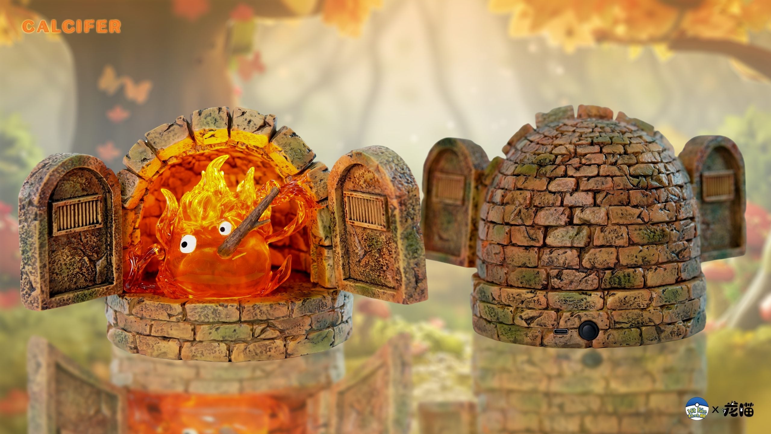 [Pre-Order] Hit Face Studio - Statue - Howl's Moving Castle - Hayao Miyazaki Fortune Series #2 Calcifer in the Fireplace