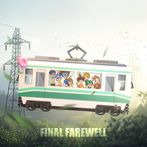 [Pre-Order] DMX Studio - Statue - Digimon - First Generation Train