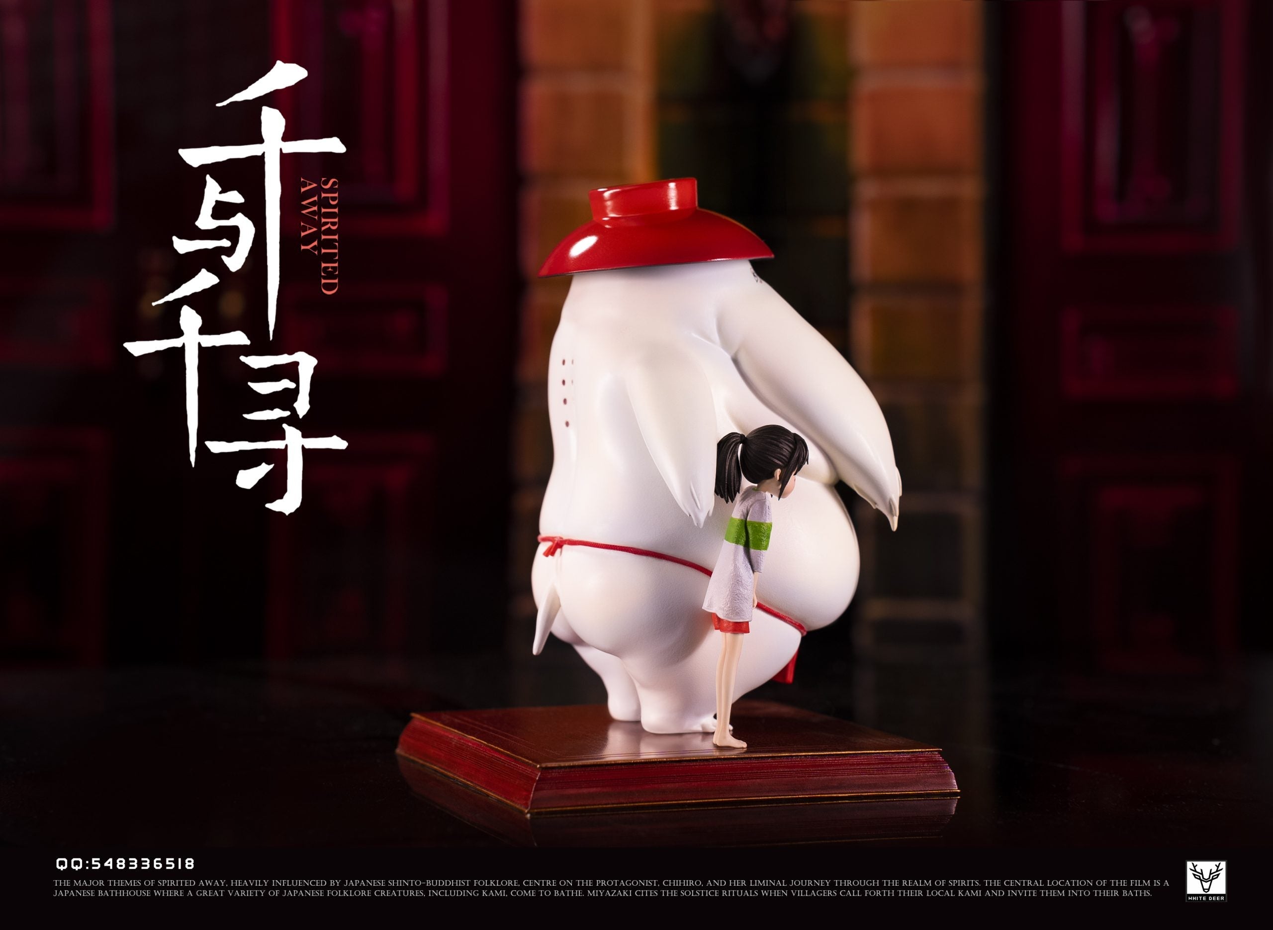 [Pre-Order Closed] White Deer Studio - Statue - Spirited Away - Chihiro and Radish Spirit