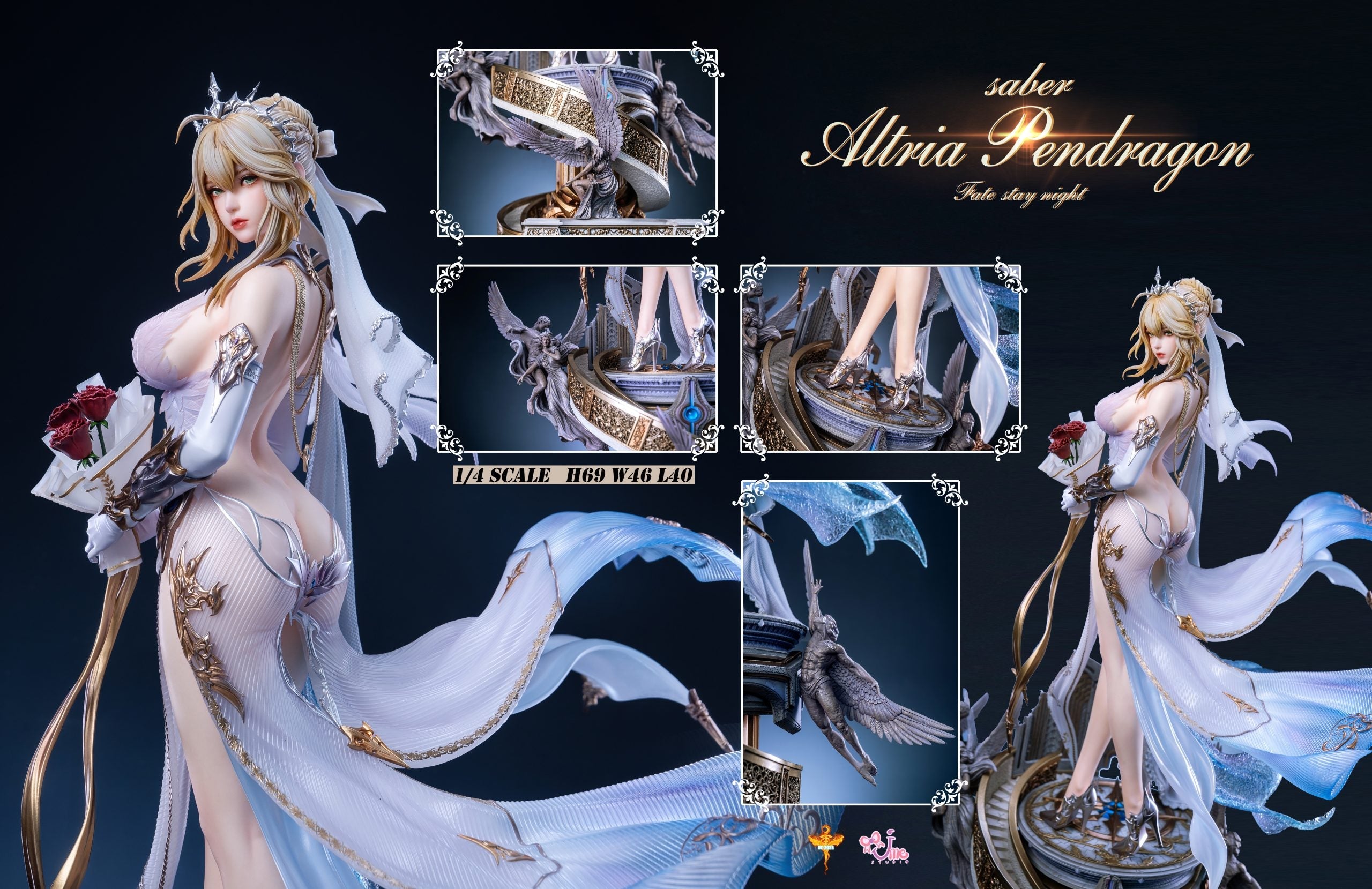 [Pre-Order] DT Studio - Statue - Fate - Saber Artoria Pendragon Wedding Dress