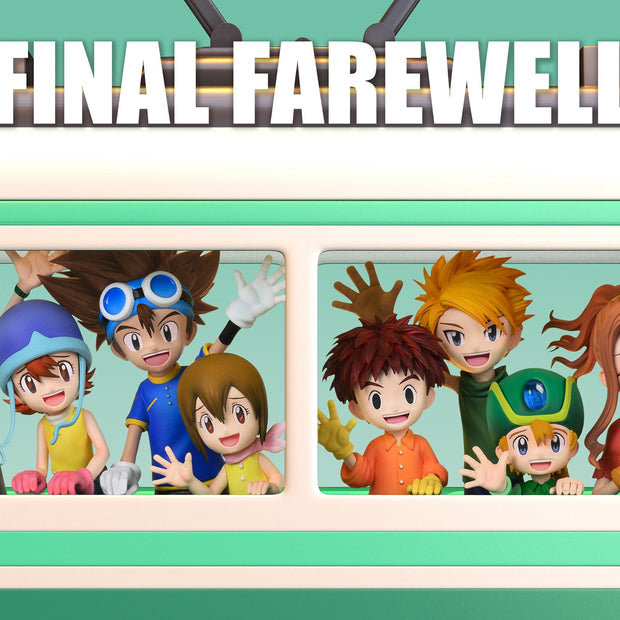 [Pre-Order] DMX Studio - Statue - Digimon - First Generation Train