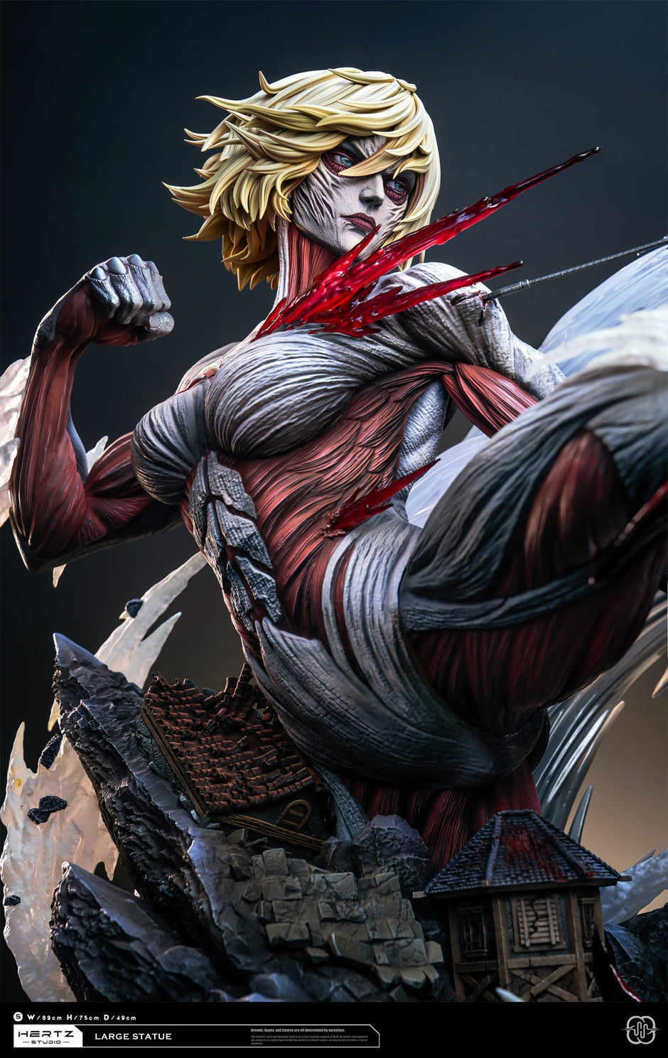 [Pre-Order Closed] Hertz Studio  - Statue - Attack on Titan - Female Titan Annie Leonhart