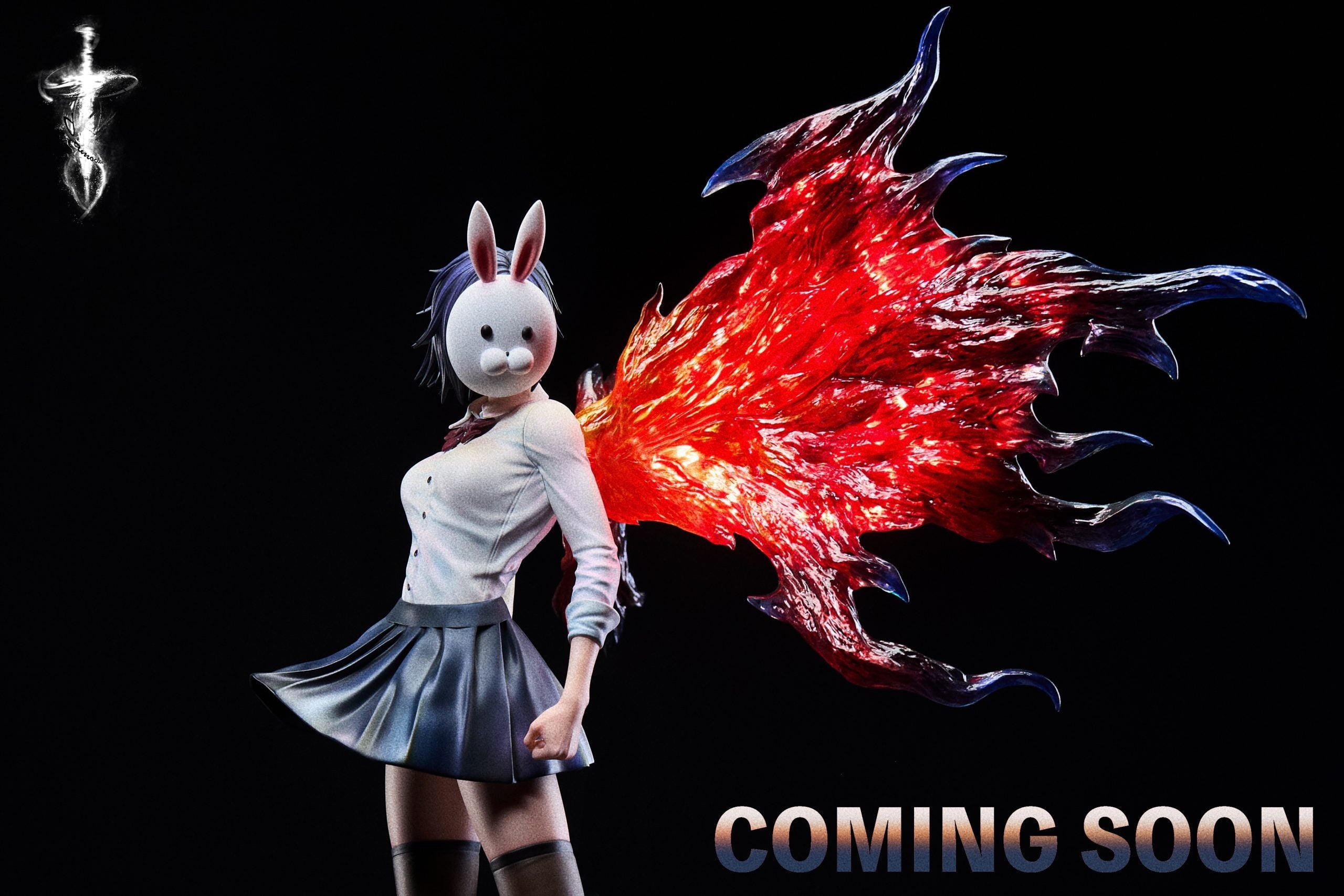 [Warehouse in Stock] Damocles Studio - Statue - Tokyo Ghoul  - Kirishima Touka