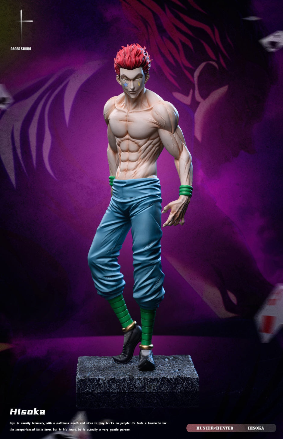 [Pre-Order] Cross Studio - Statue - Hunter x Hunter - Standing Hisoka