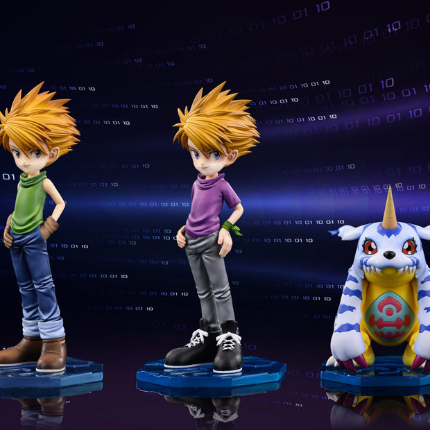 [Pre-Order Closed] MIMAN Studio - Statue - Digimon - Main character Team #5 Yamato Ishida & Gabumon