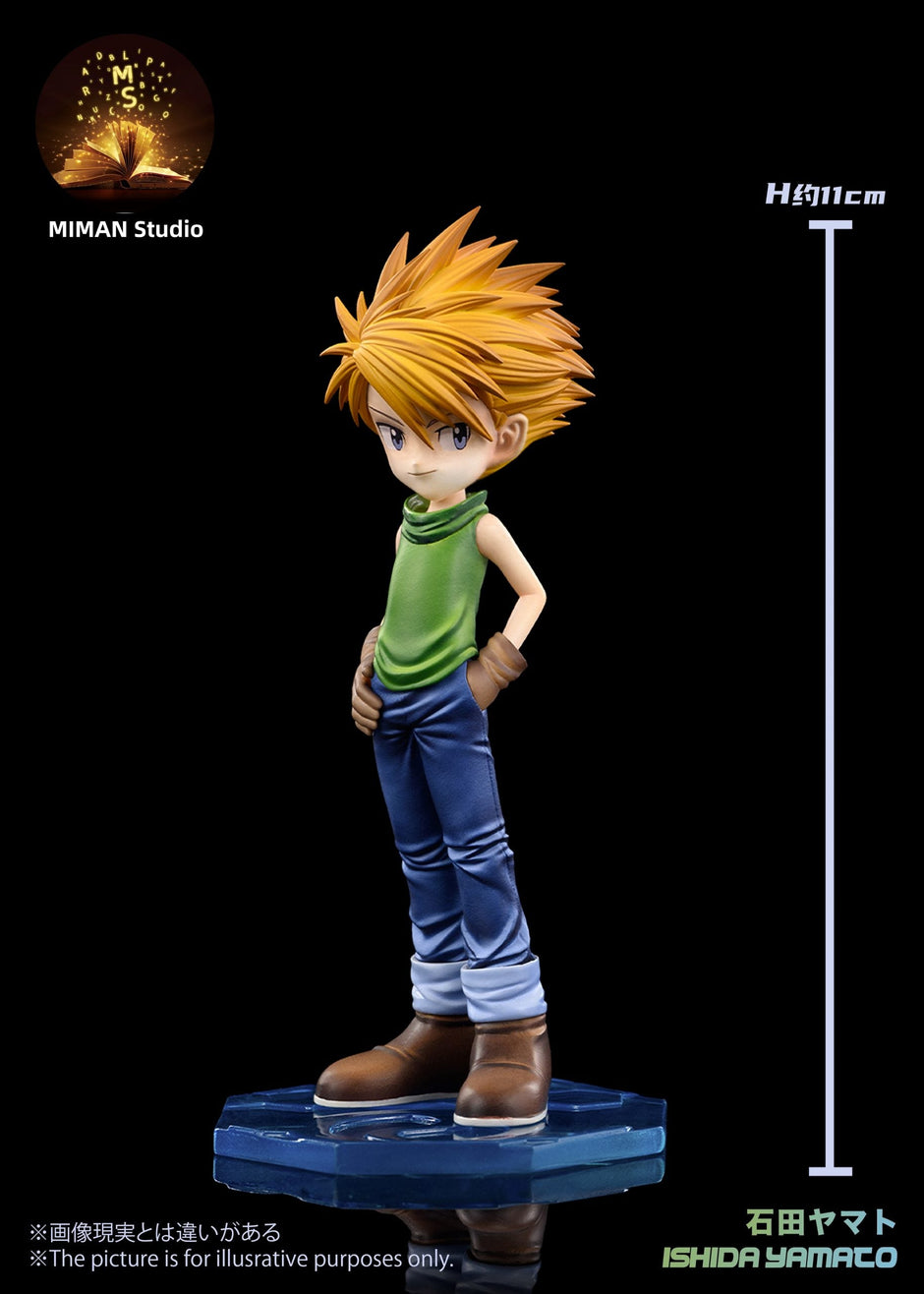 [Pre-Order Closed] MIMAN Studio - Statue - Digimon - Main character Team #5 Yamato Ishida & Gabumon