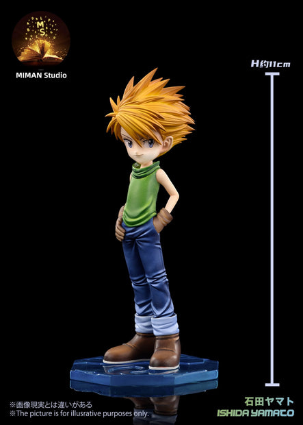[Pre-Order Closed] MIMAN Studio - Statue - Digimon - Main character Team #5 Yamato Ishida & Gabumon
