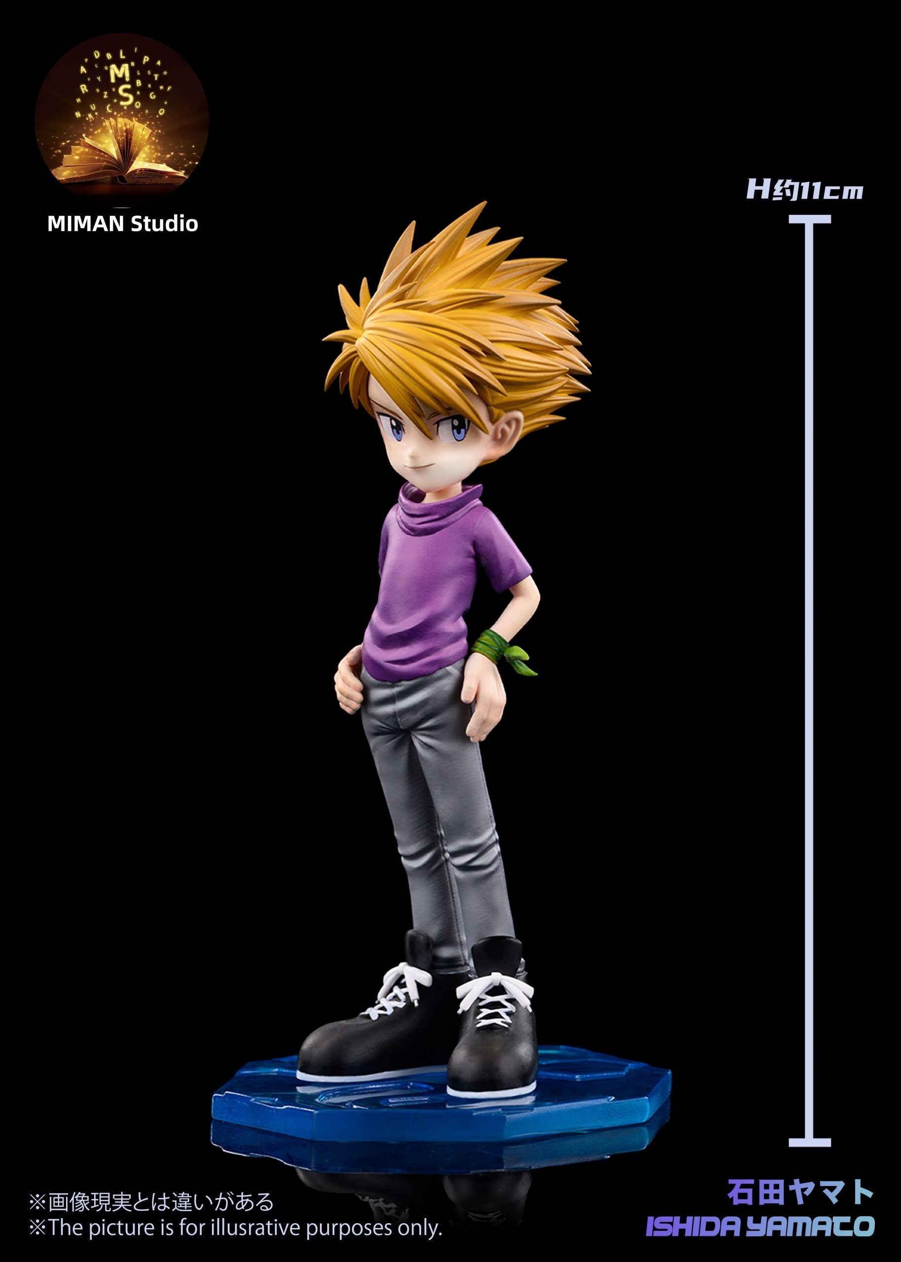 [Pre-Order Closed] MIMAN Studio - Statue - Digimon - Main character Team #5 Yamato Ishida & Gabumon
