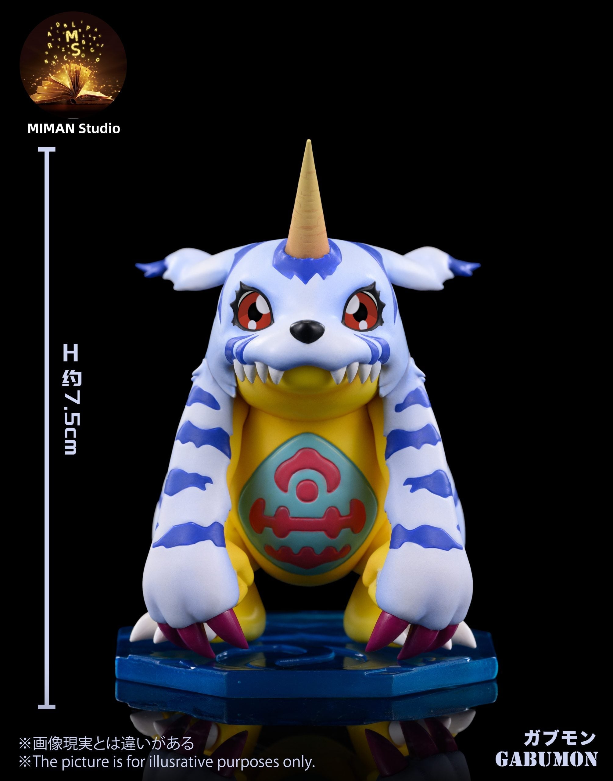 [Pre-Order Closed] MIMAN Studio - Statue - Digimon - Main character Team #5 Yamato Ishida & Gabumon