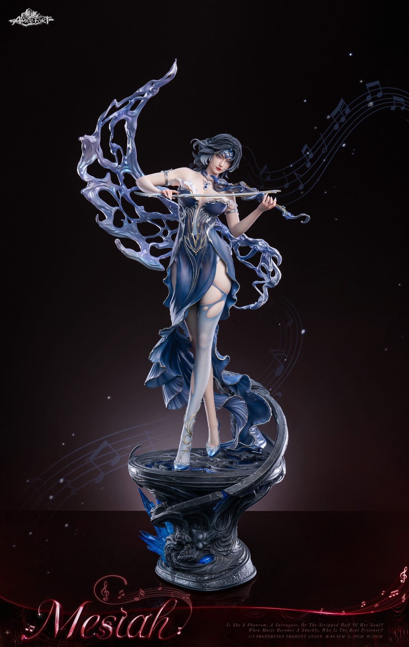 [Pre-Order Closed] PIJI Studio - Statue - Original - AmerFort Artist Collaboration Series - Stellawheel Messiah (Licensed)