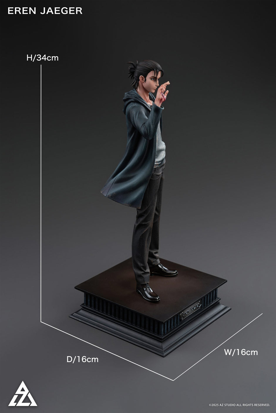 [Warehouse in Stock] AZ Studio - Statue - Attack On Titan - Tyranny Eren Jaeger