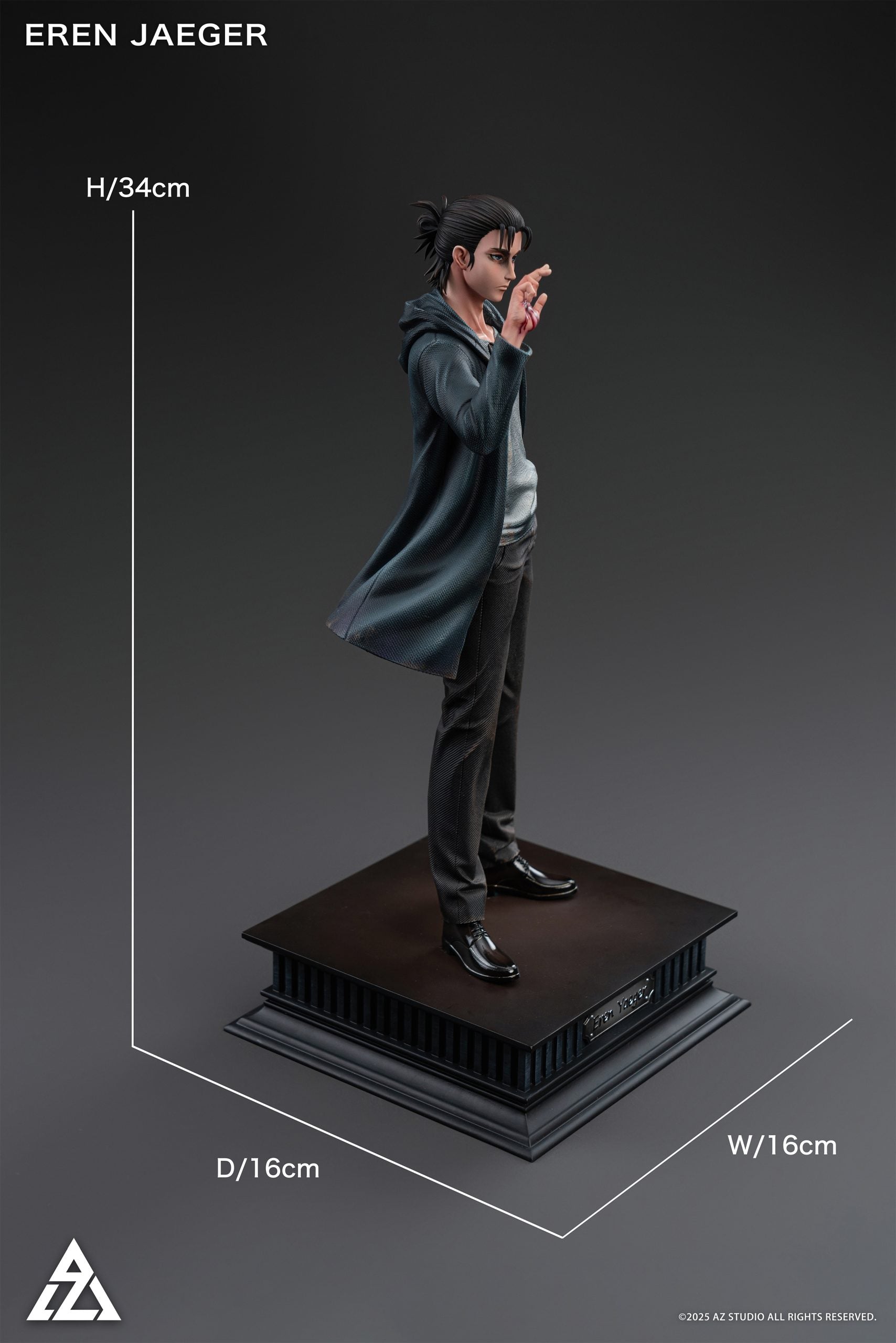 [Warehouse in Stock] AZ Studio - Statue - Attack On Titan - Tyranny Eren Jaeger