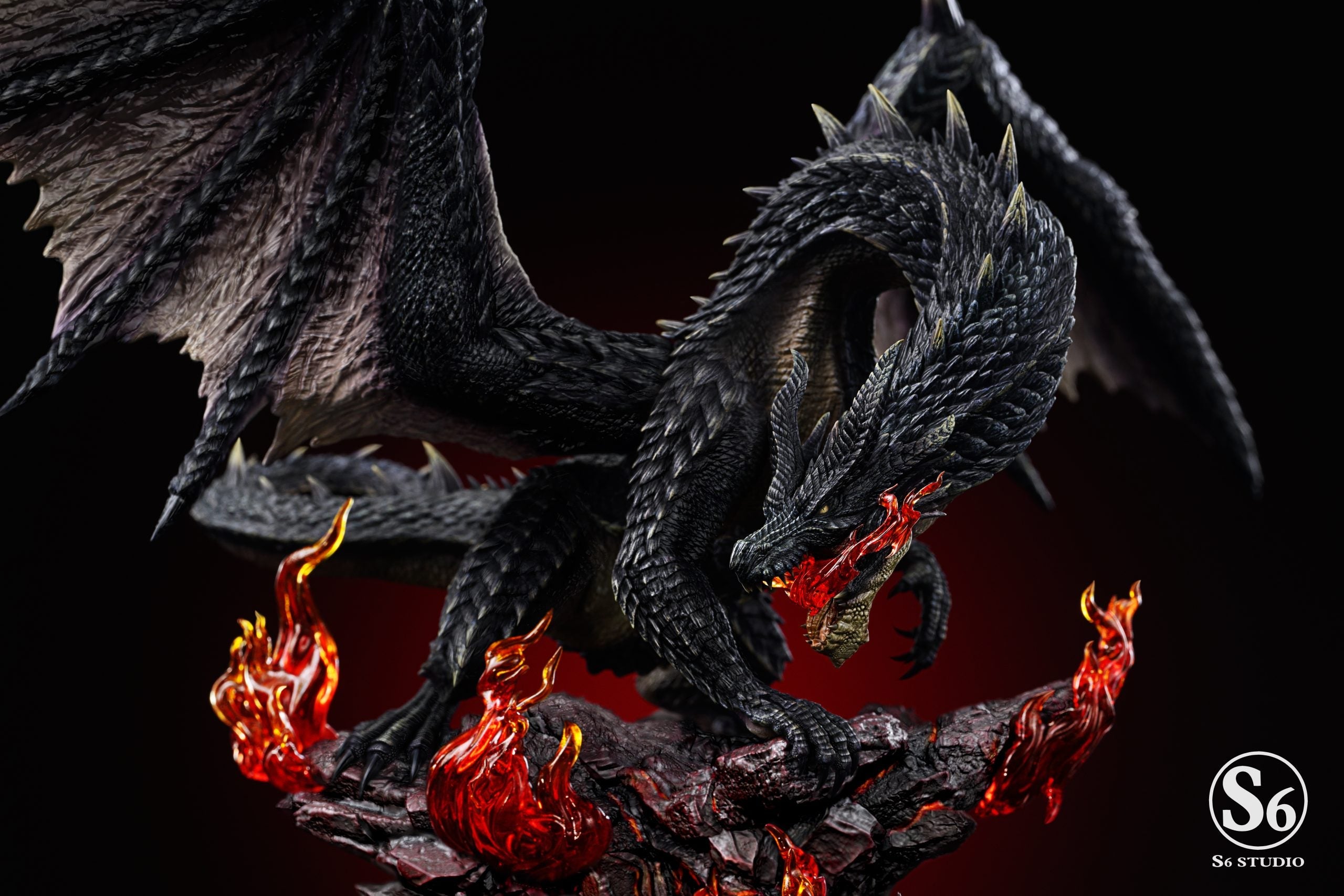 [Warehouse in Stock] S6 studio - Statue - Monster Hunter - Fatalis