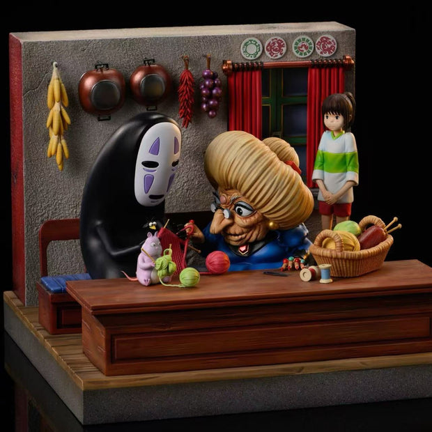[Pre-Order Closed] YAMI Studio - Statue - Spirited Away - Protect Chihiro Zeniba & No Face man & Chihiro Ogino