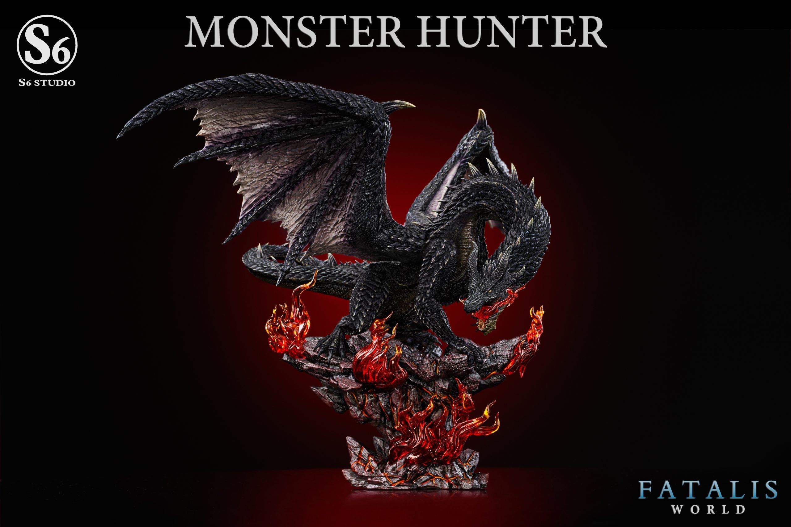 [Warehouse in Stock] S6 studio - Statue - Monster Hunter - Fatalis