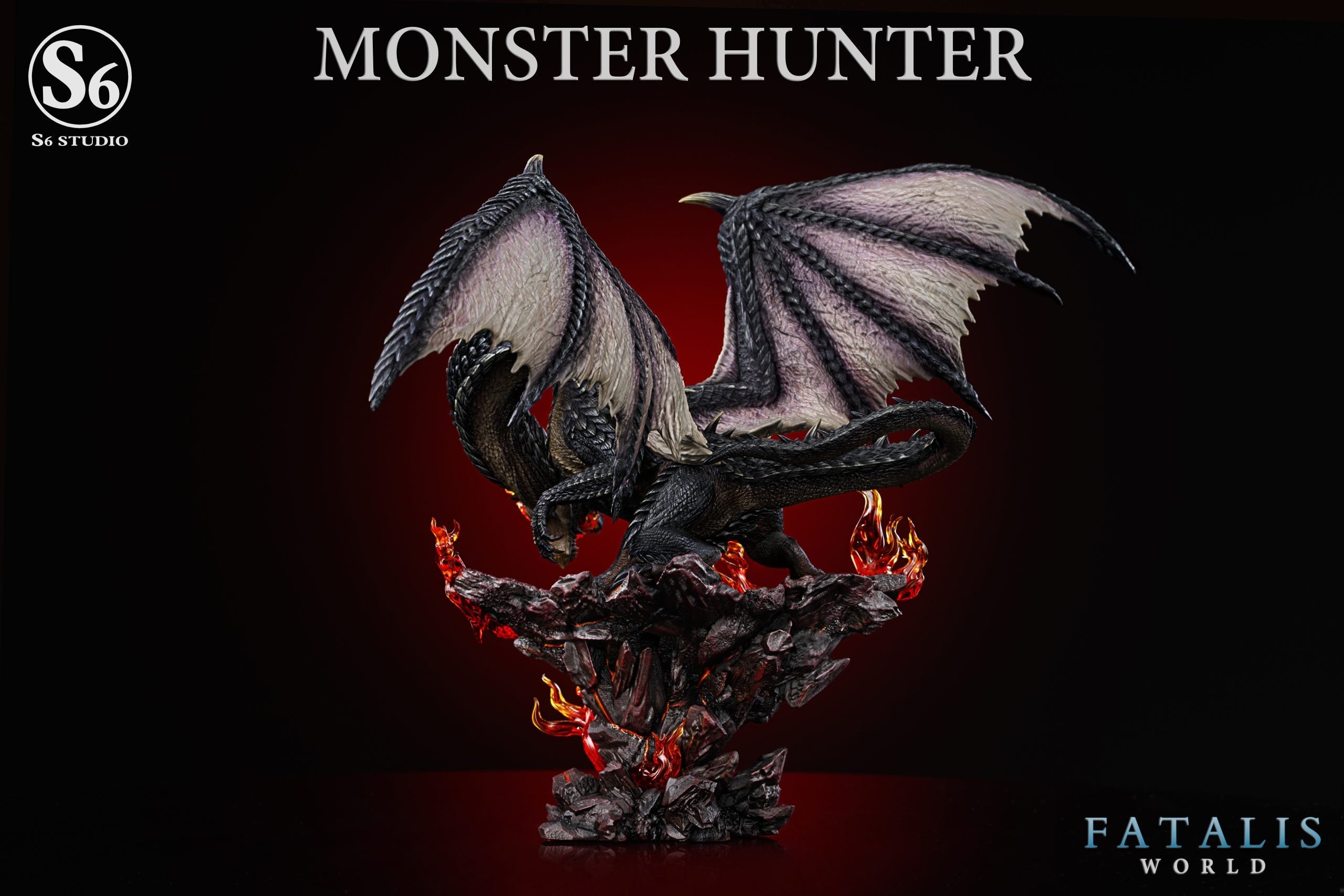 [Warehouse in Stock] S6 studio - Statue - Monster Hunter - Fatalis