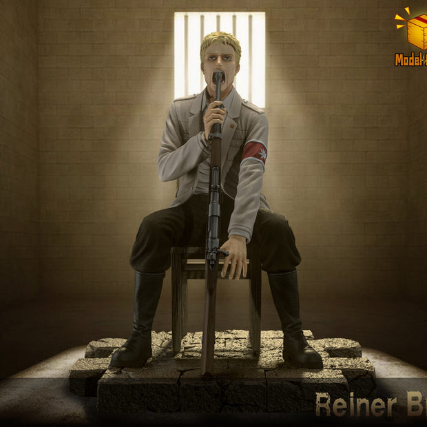 [Pre-Order Closed] Model Power Studio - Statue - Attack on Titan - Despairing Reiner Braun