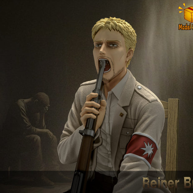 [Pre-Order Closed] Model Power Studio - Statue - Attack on Titan - Despairing Reiner Braun