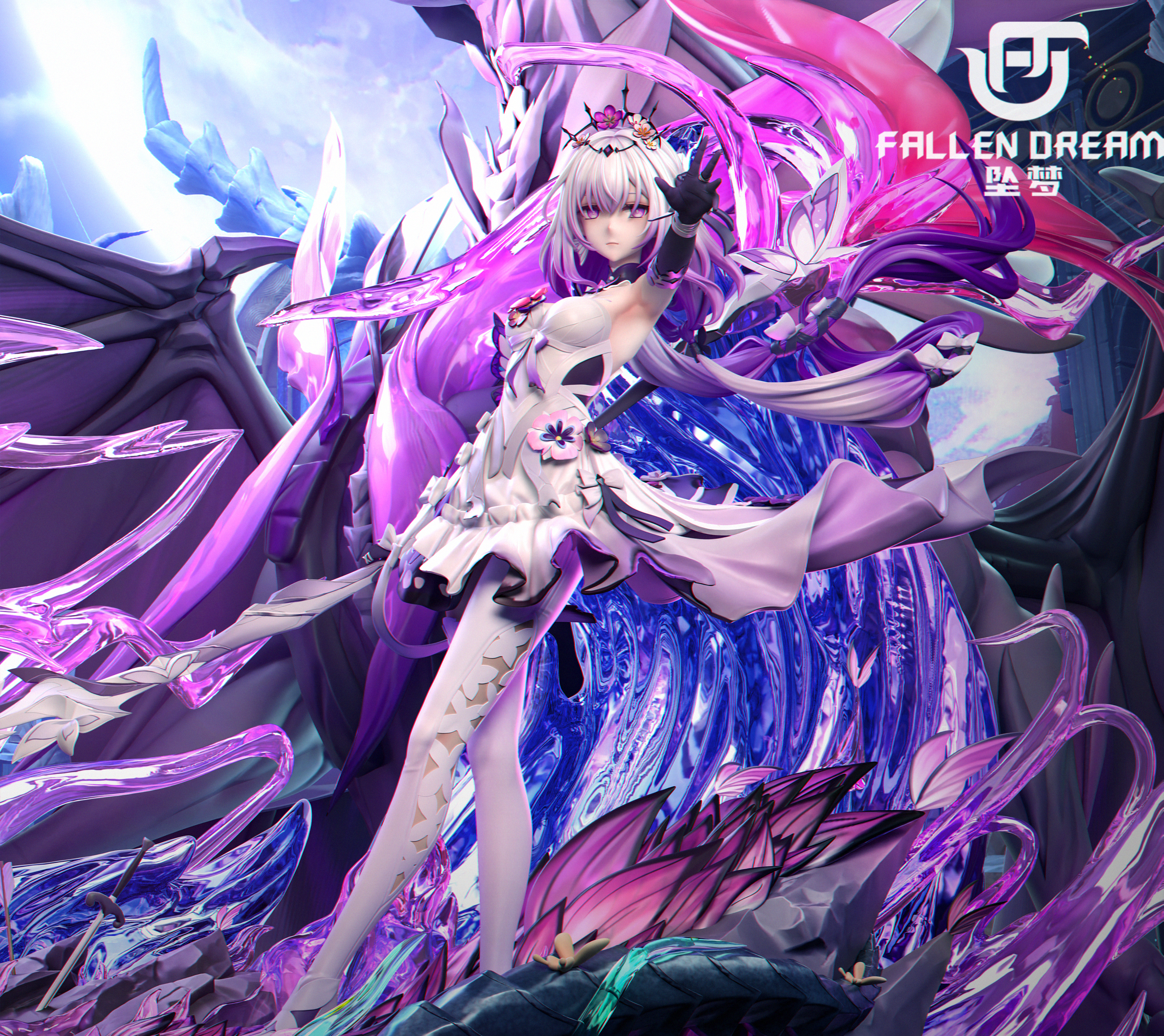 [Pre-Order Closed] FALLEN DREAM Studio - Statue - Honkai: Star Rail - Castorice