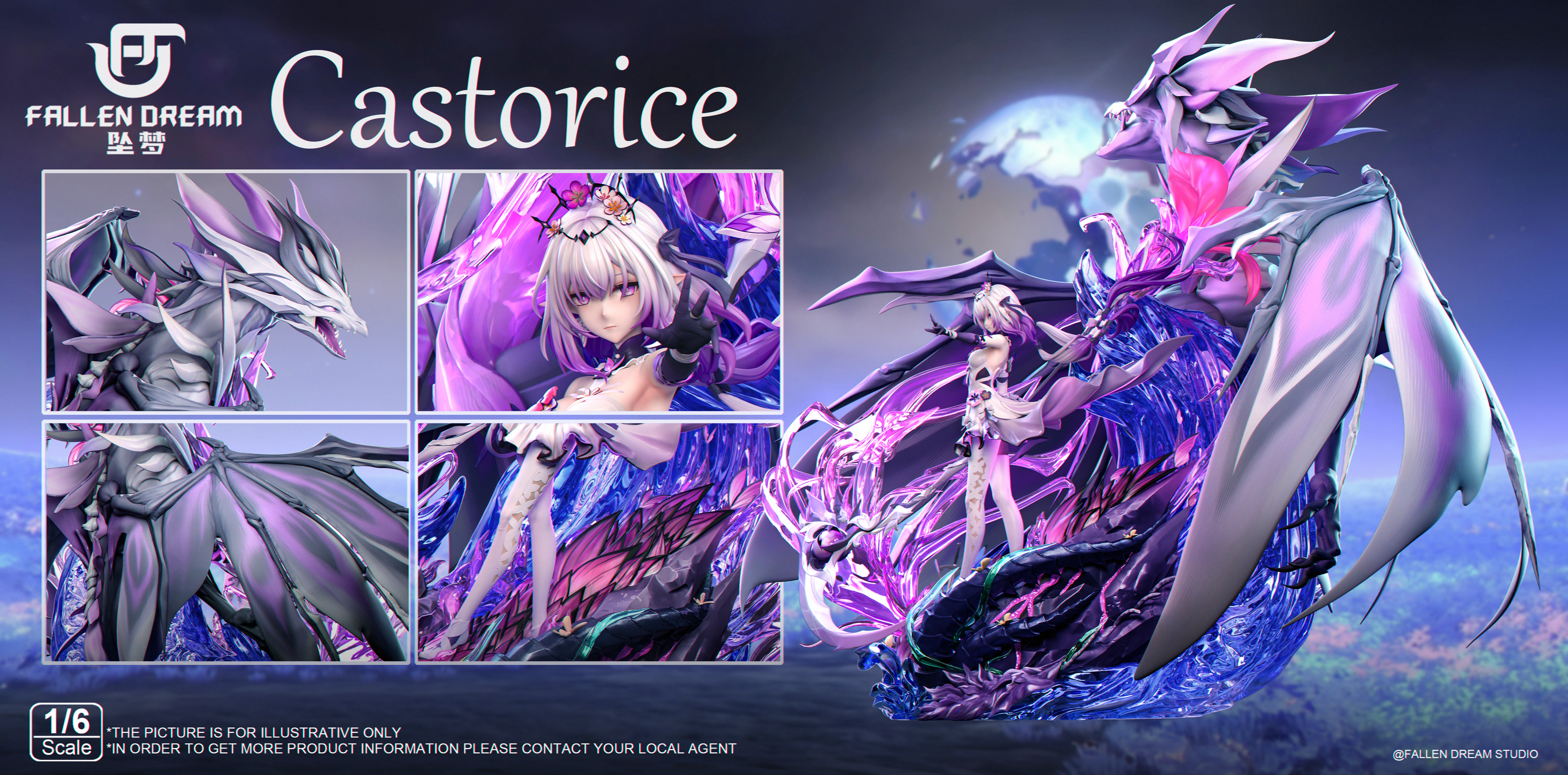 [Pre-Order Closed] FALLEN DREAM Studio - Statue - Honkai: Star Rail - Castorice