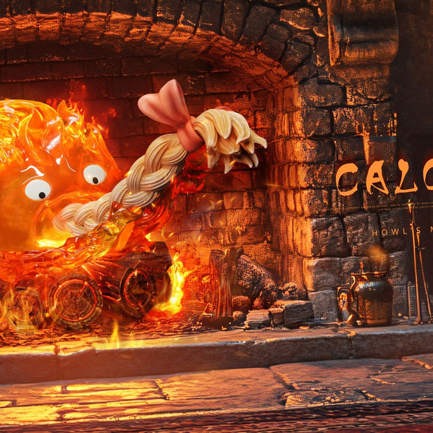 [Pre-Order Closed] LongMiao Studio - Statue - Howl's Moving Castle - Calcifer eating hair