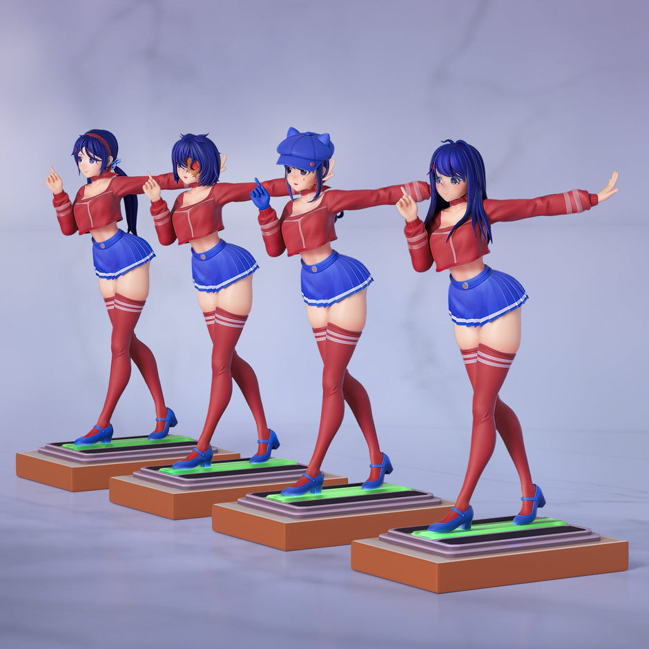 [Pre-Order] AGC Studio - Statue - MiSide - Four forms Mita