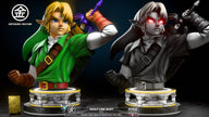 [Pre-Order] Kintsukuroi creations Studio - Statue - The Legend of Zelda - OOT ADULT LINK and OOT DARK LINK BUSTS