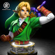 [Pre-Order] Kintsukuroi creations Studio - Statue - The Legend of Zelda - OOT ADULT LINK and OOT DARK LINK BUSTS