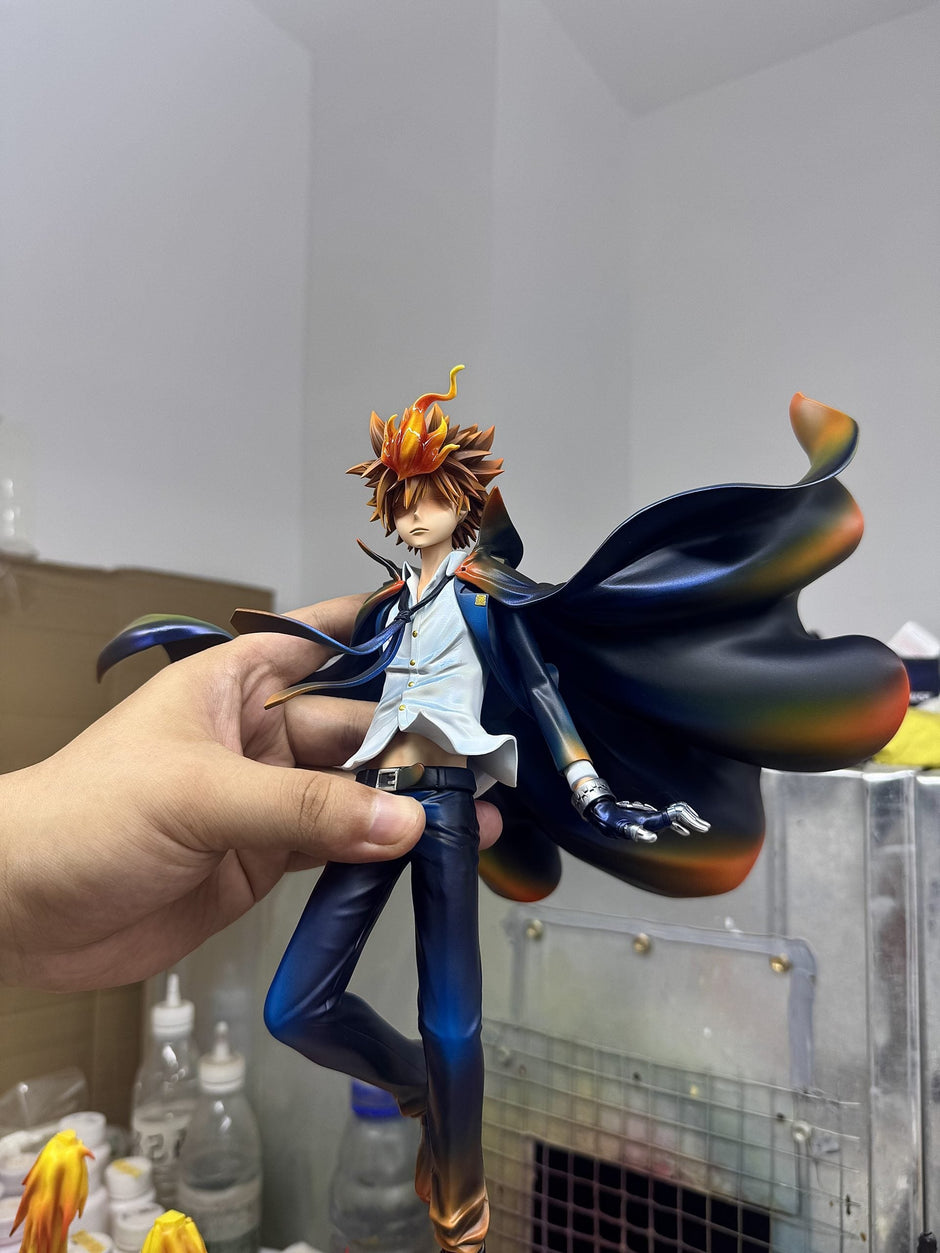[Pre-Order Closed] Jike Studio & Arcobaleno Studio - Statue - Katekyo Hitman Reborn - Sawada Tsunayoshi the Tenth Generation Leader of the Vongola