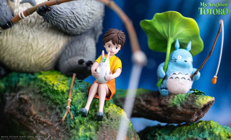 [Pre-Order] Wu Yu Studio - Statue - My Neighbor Totoro - Memories Series 01 Totoro by the Lotus Pond