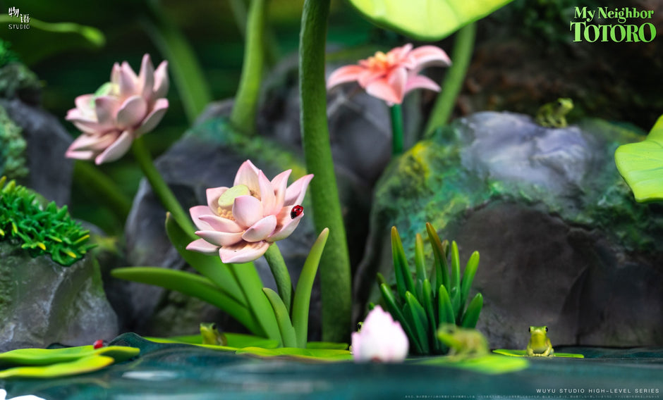 [Pre-Order] Wu Yu Studio - Statue - My Neighbor Totoro - Memories Series 01 Totoro by the Lotus Pond