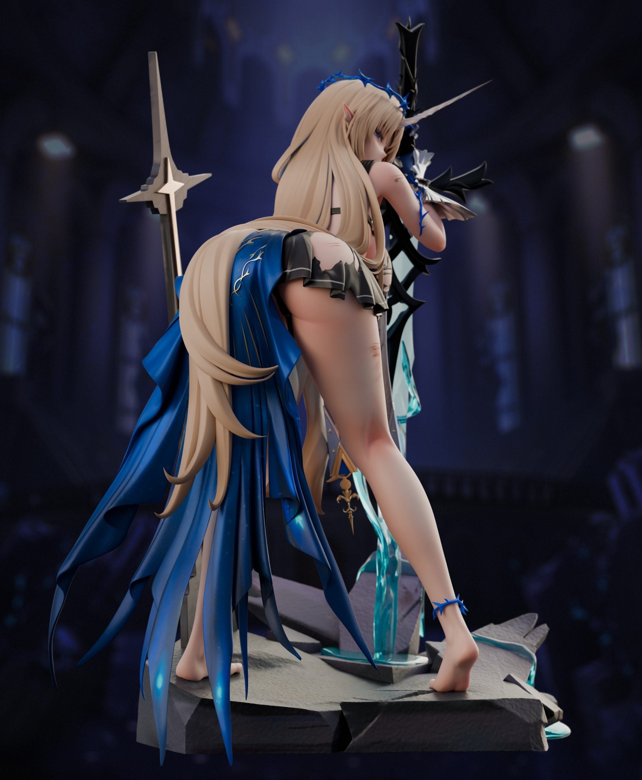 [Pre-Order Closed] Mi Yin Studio - Statue - Wuthering Waves - Fleurdelys