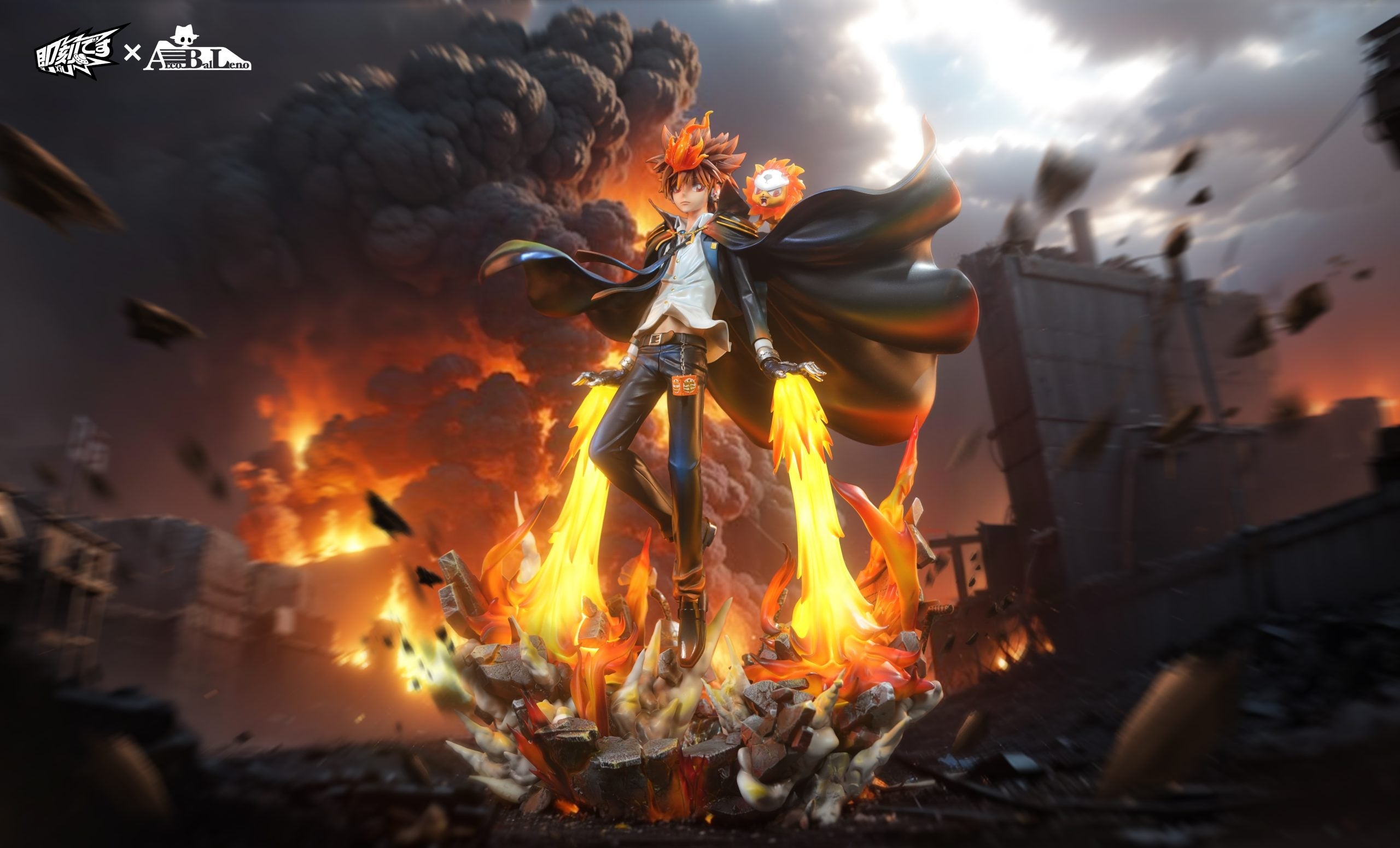 [Pre-Order Closed] Jike Studio & Arcobaleno Studio - Statue - Katekyo Hitman Reborn - Sawada Tsunayoshi the Tenth Generation Leader of the Vongola