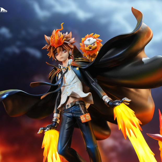[Pre-Order Closed] Jike Studio & Arcobaleno Studio - Statue - Katekyo Hitman Reborn - Sawada Tsunayoshi the Tenth Generation Leader of the Vongola