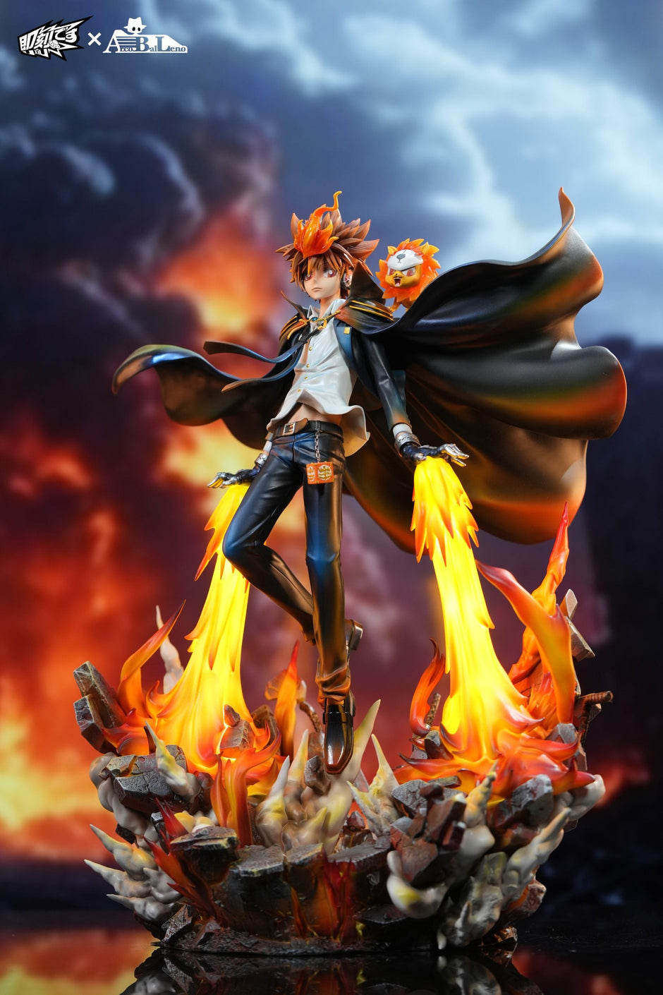 [Pre-Order Closed] Jike Studio & Arcobaleno Studio - Statue - Katekyo Hitman Reborn - Sawada Tsunayoshi the Tenth Generation Leader of the Vongola