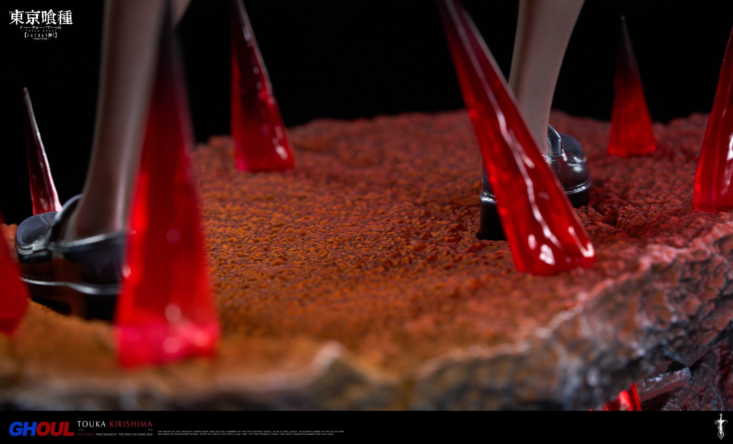 [Warehouse in Stock] Damocles Studio - Statue - Tokyo Ghoul  - Kirishima Touka