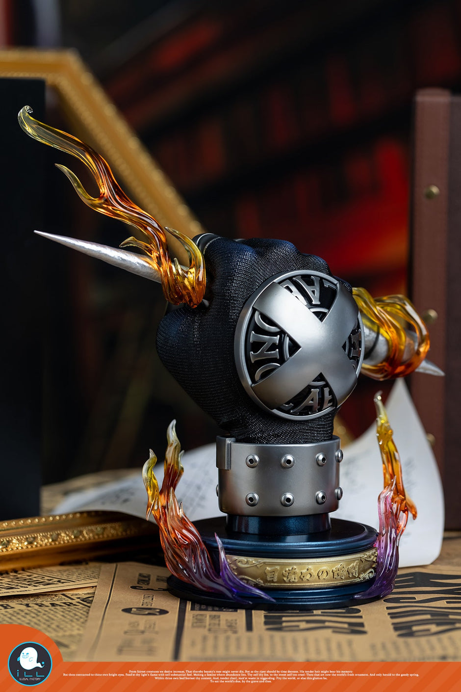 [Pre-Order Closed] ILLegal Factory Studio - Statue - Katekyo Hitman Reborn - Hot Blood Soul 014 Tsunayoshi Sawada X Gloves Ver.2.0 Vongola Gloves