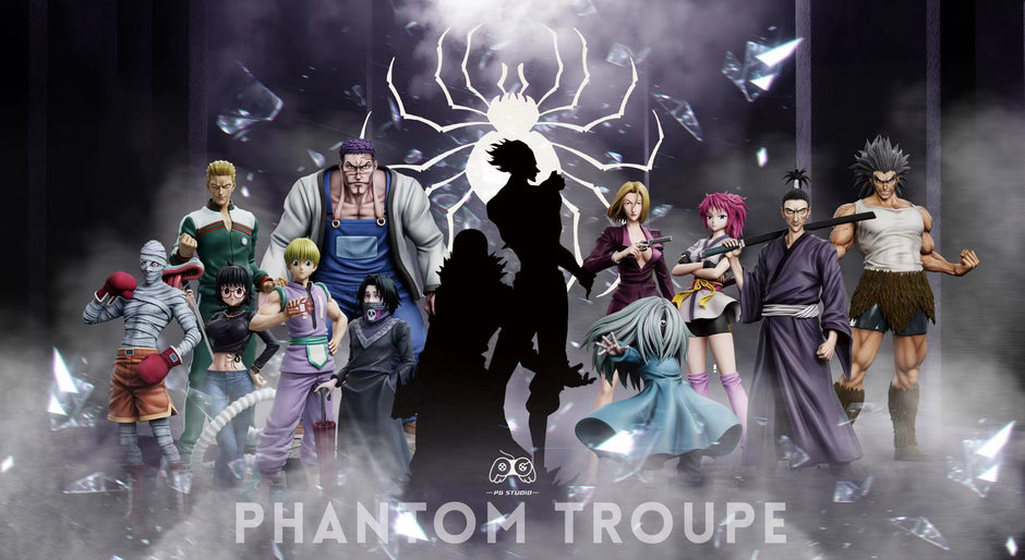 [Pre-Order] PG Studio - Statue - Hunter x Hunter - Phantom Troupe #5 Nobunaga Hazama & Uvogin & Franklin